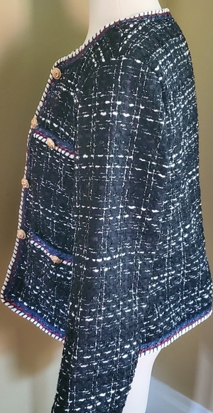 Kingspinner Double Breasted Twead Jacket XL BNWT - Picture 2 of 4